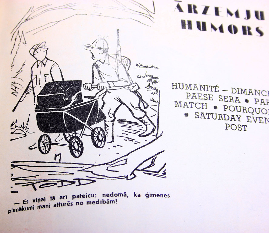 Satire and humor magazine Dadzis 1964-1965
