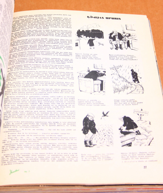Satire and humor magazine Dadzis 1964-1965