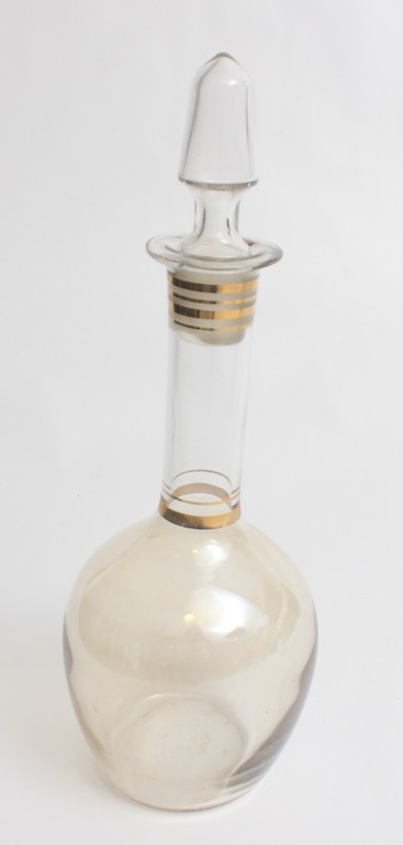Glass decanters 3 pcs.