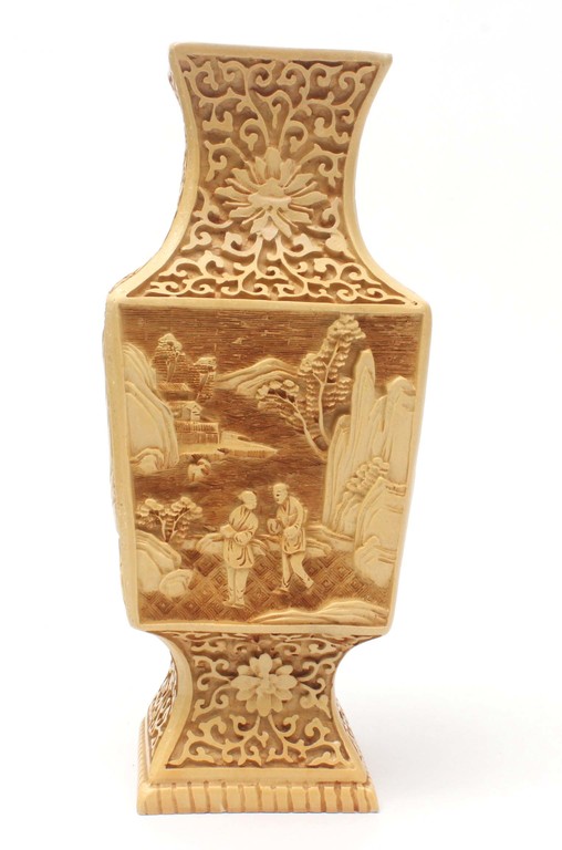 Stone mass vase