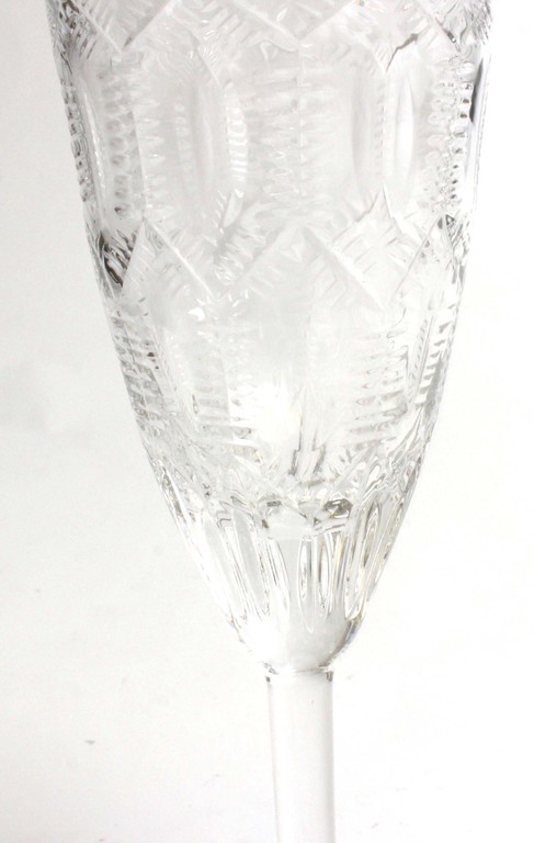 Stikla glāzes uz kājiņas (5 gab.)