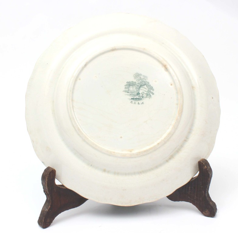 Porcelain plate set (6 pcs.)