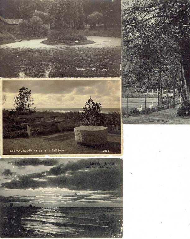 Set of different postcards (8 pcs.)