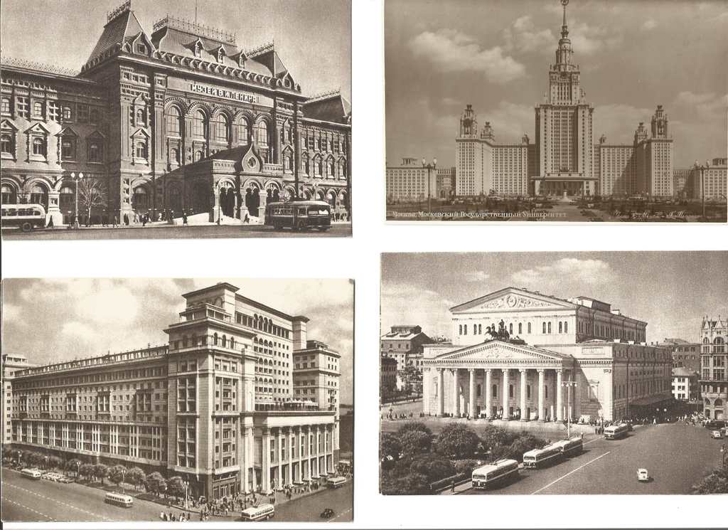 Collection of various postcards