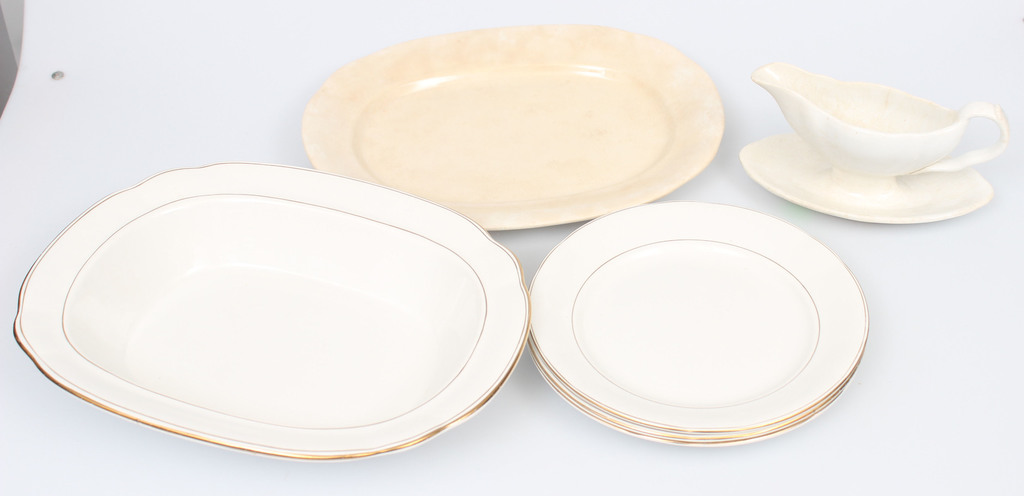 Kuznetsov factory serving plates (6 pcs)