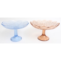 Stained glass fruit bowls (2 pcs)
