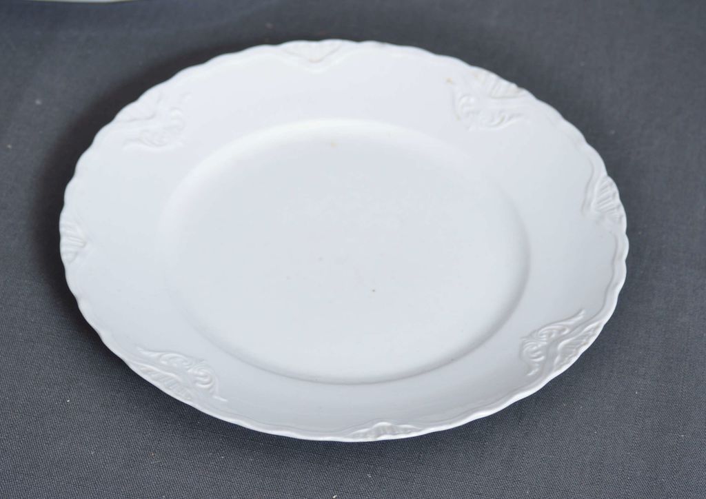 Art Nouveau tableware set - Jug, serving plate and plate