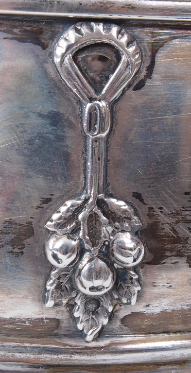 Silver sugar-utensil