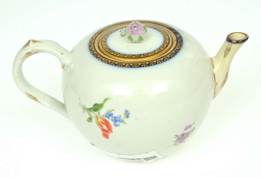 Porcelain teapot