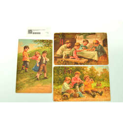 Three postcards 