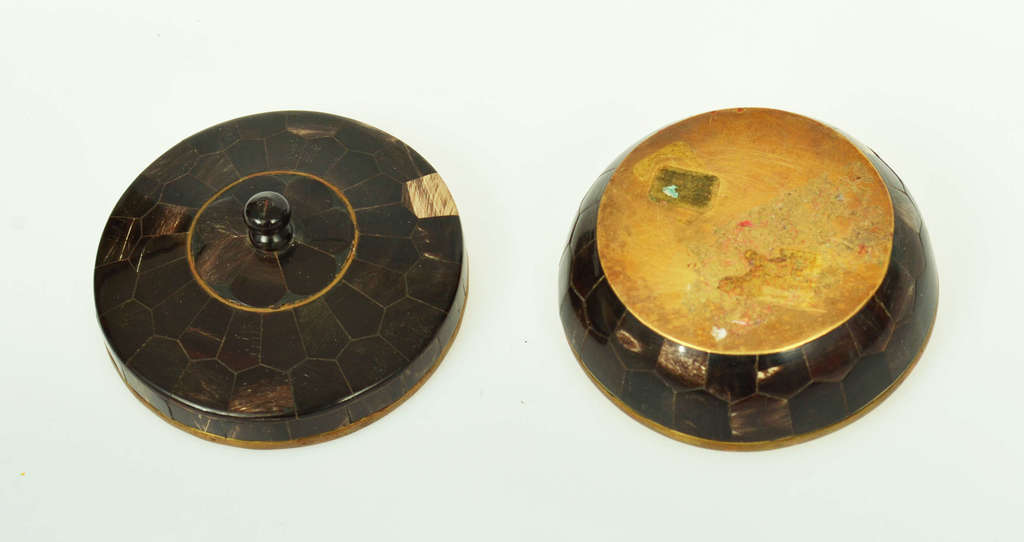 Brass box/chest with lid
