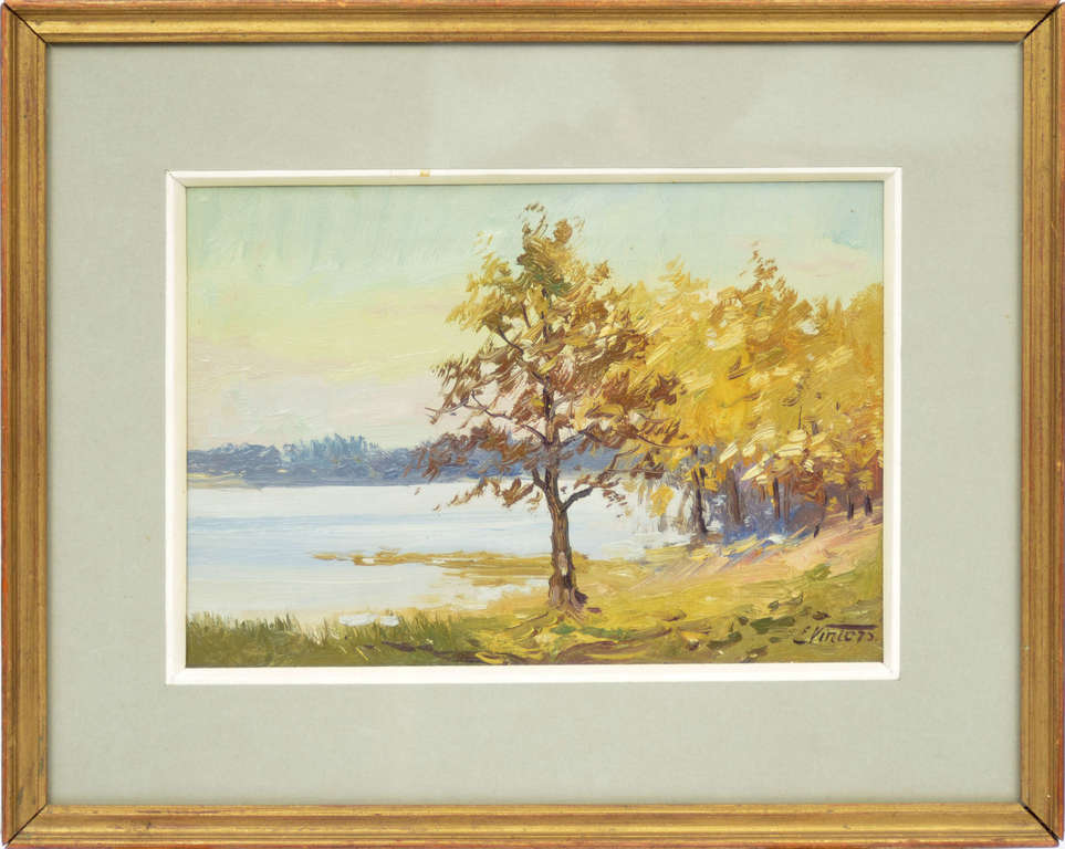 Landscape with a tree