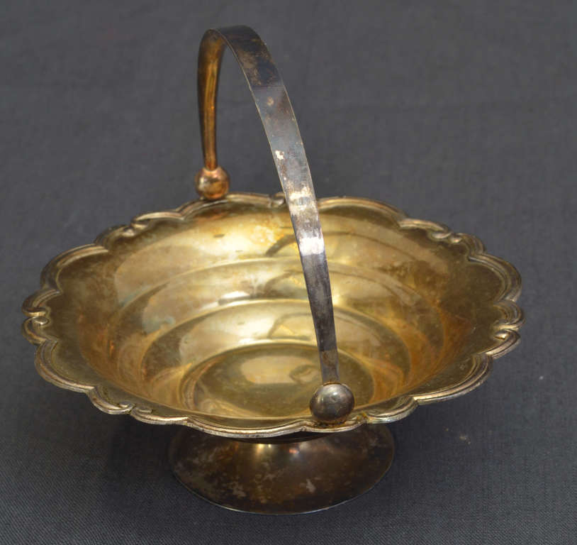 Серебряная миска для конфет из альпаки