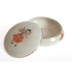 Porcelain decorative chest