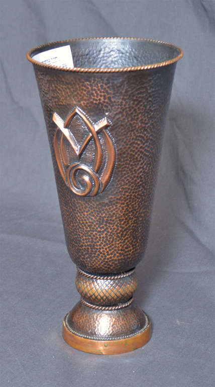 Copper award cup 