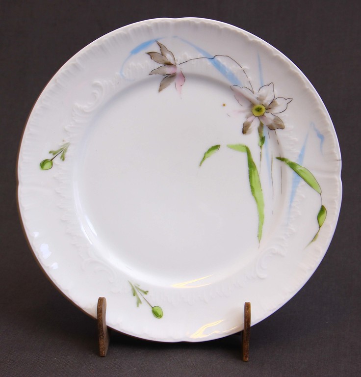Art Nouveau porcelain plate 