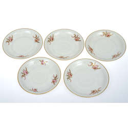 Porcelain plate set (5 pcs.)