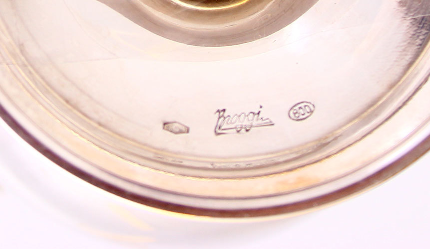 Art Nouveau silver pitcher