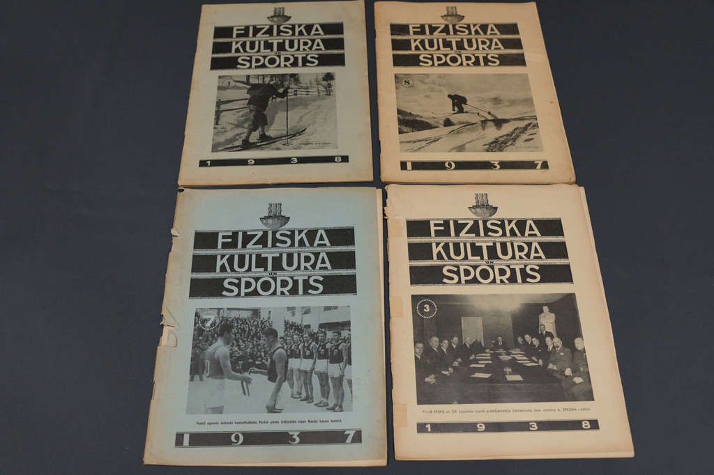 (4 pcs) Physical culture and sports