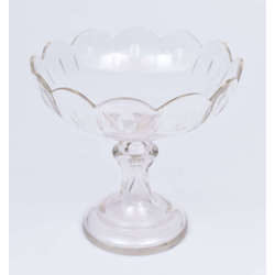 Glass candy bowl