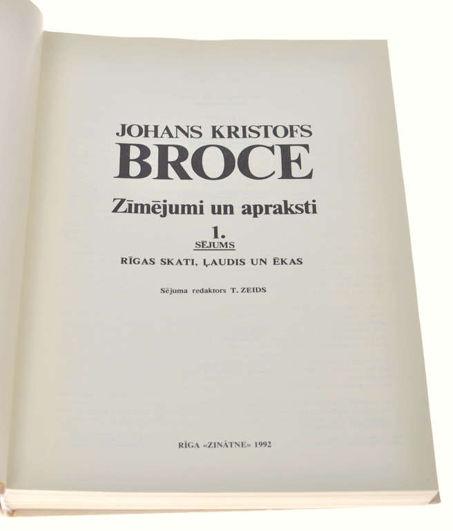 Johans Kristofers Broce I un II