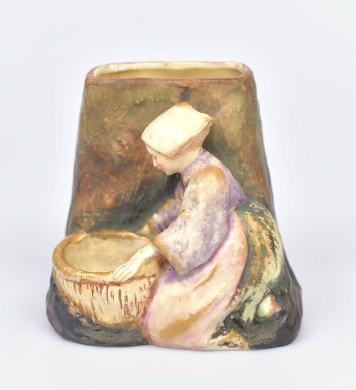 Porcelain Art Nouveau vase