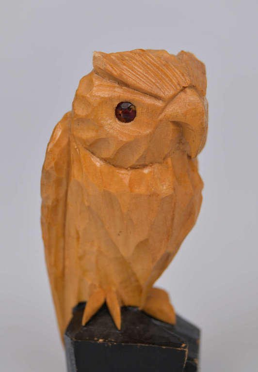 Wooden figurine  with defect