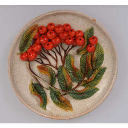 Decorative ceramic plate 