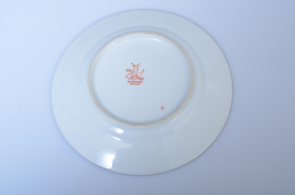 Painted children's plate