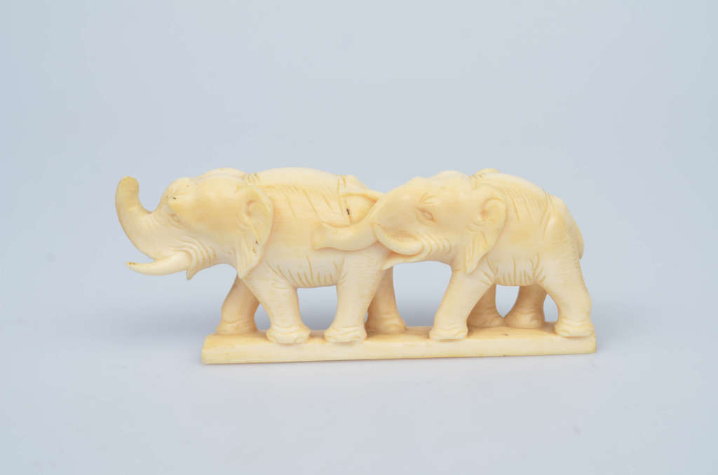 Bone figurine Elephants