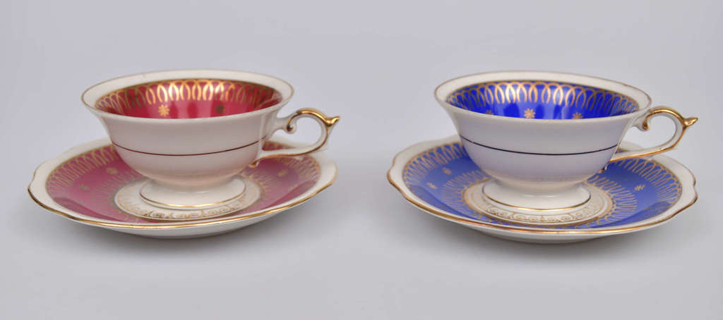 Two porcelain cups
