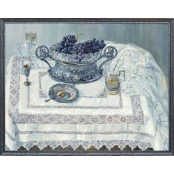Картина «Натюрморт с виноградом».