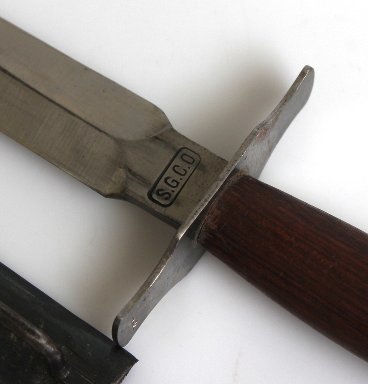 Knife / dagger TRENCH: WW I WORLD WAR 1 TRENCH KNIFE DAGGER MODEL S.G.C.O.