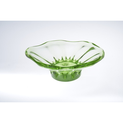 Līvanu glass factory glass fruit bowl