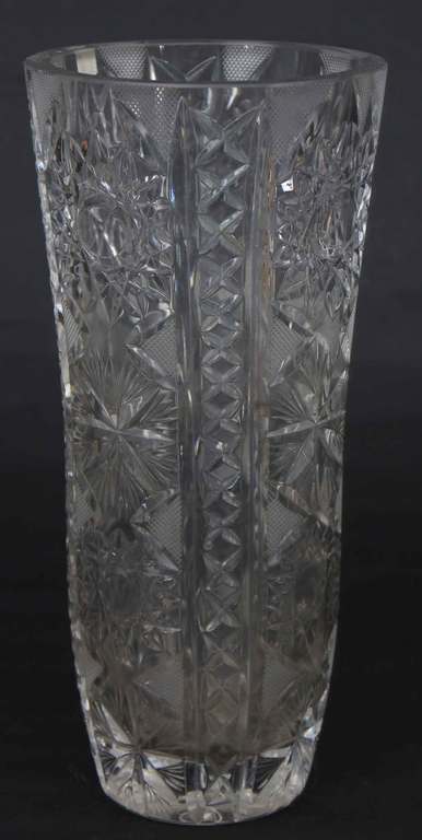 Crystal vases (2 pcs.)