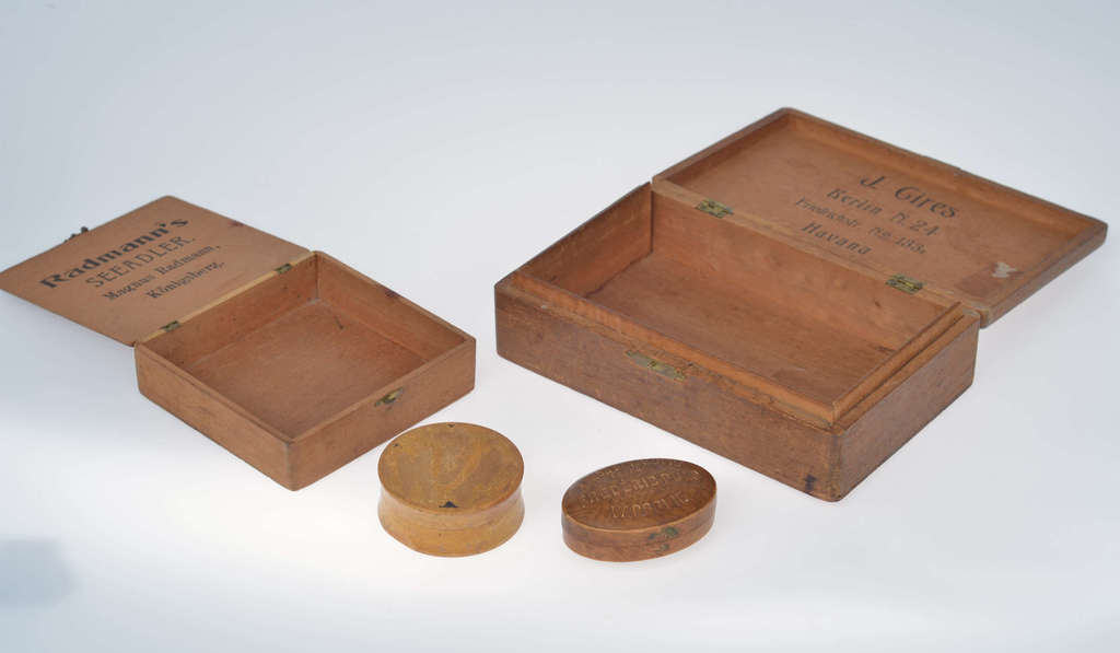 Wooden boxes of different sizes (4 pcs.)