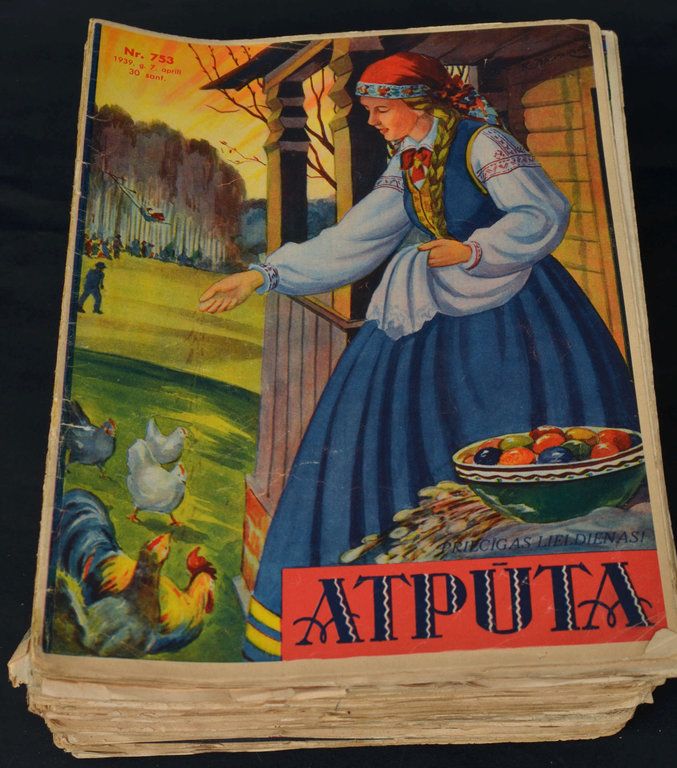 Magazines ''Atputa (70 pieces)''