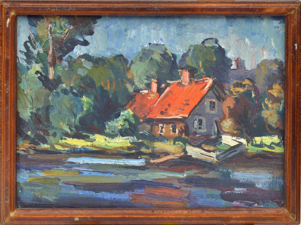 House by the river