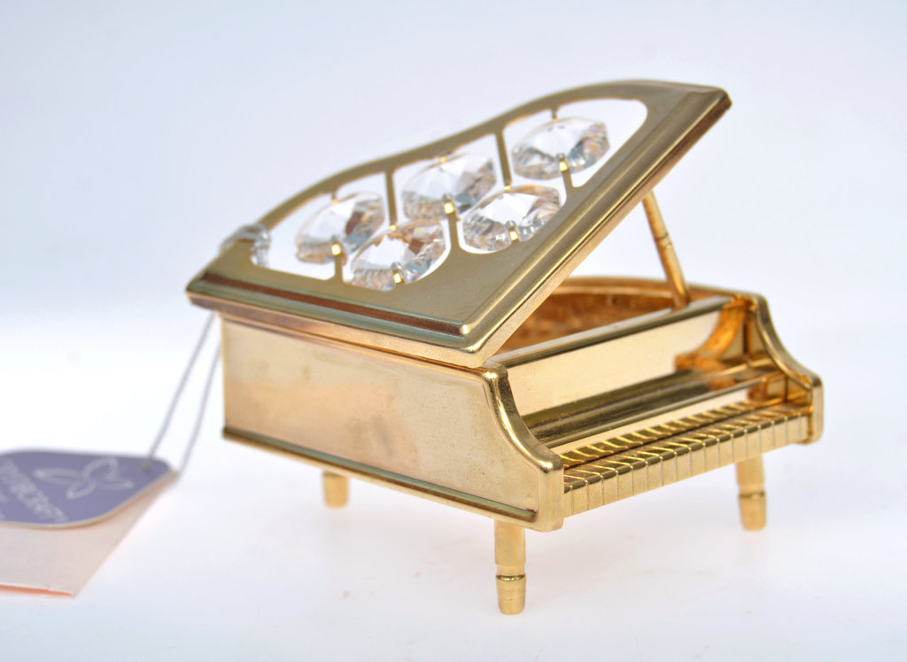 Piano with Swarovski crystals