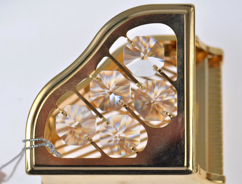 Piano with Swarovski crystals