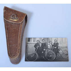Erenpreis women's bicycle key case with bicycle photography