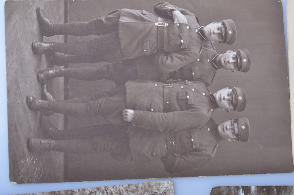 Photographs of Latvian army soldiers (10 pcs.)