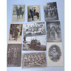 Photographs of Latvian army soldiers (10 pcs.)