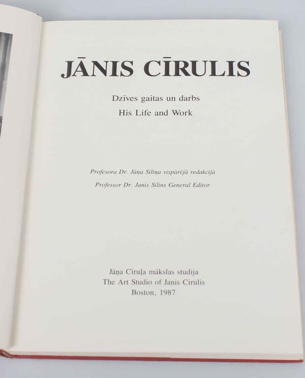 Jānis Cīrulis, Life and Work