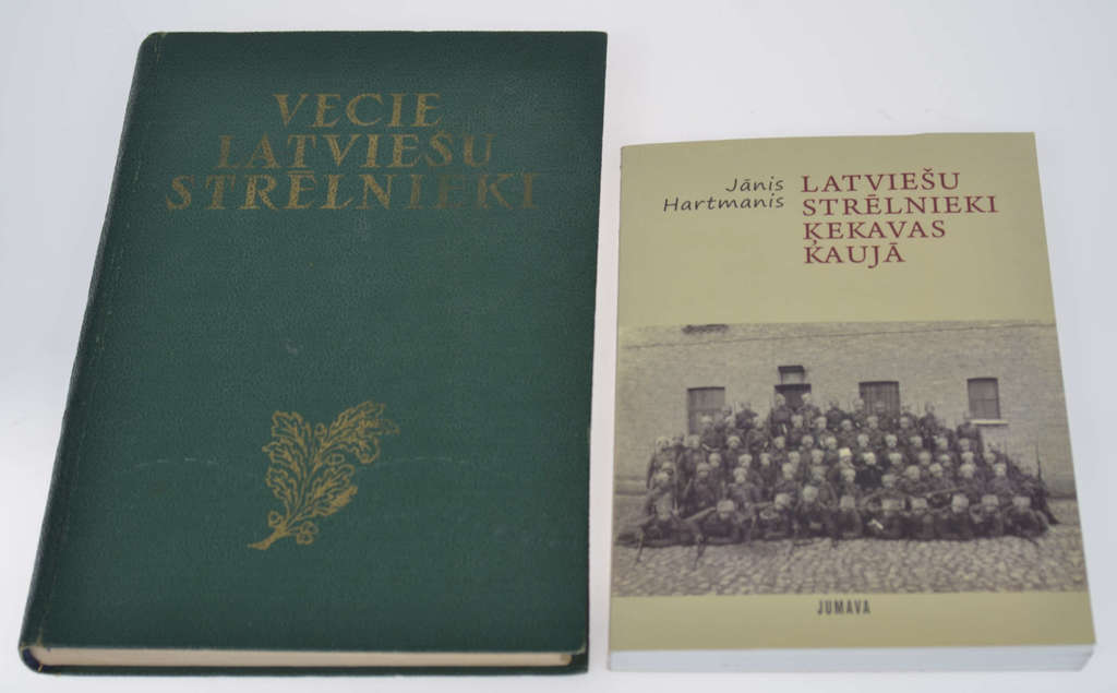 Book about Latvian riflemen (2pcs)