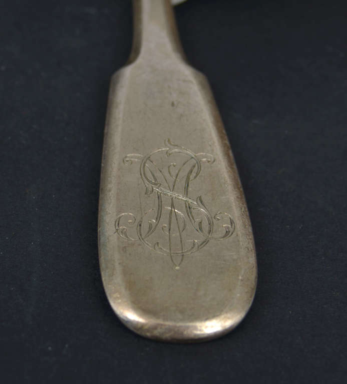 K.Faberge silver tablespoons (8 pcs.)