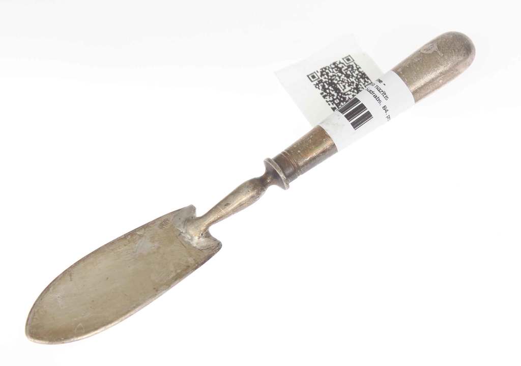 K. Faberge silver knife