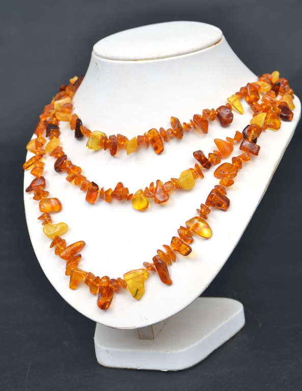 Natural Baltic amber beads