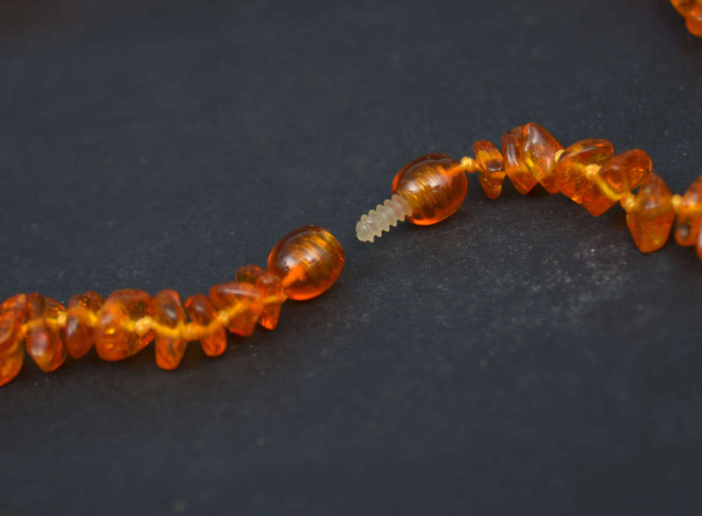 Natural Baltic amber beads