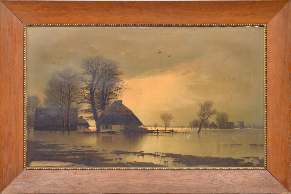 Landscape with a lake